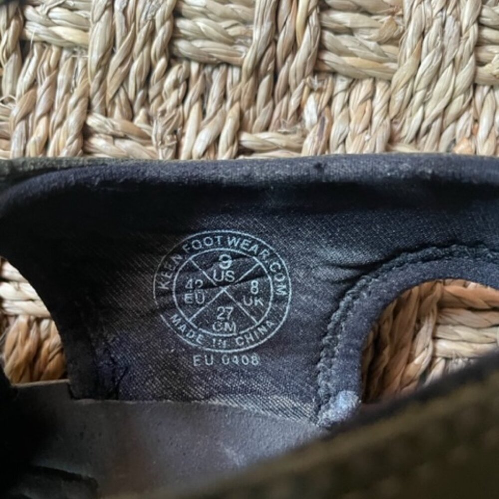 KEEN Men's Newport Closed Toe Leather Sandals in Olive - Picture 7 of 7